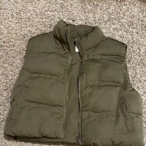 Thread & Supply Olive Women's Puffer Vest